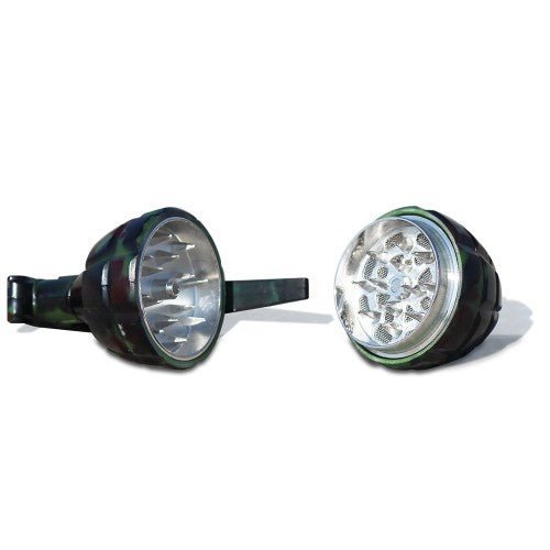 Metal Grenade Shape Grinder - Greenhut