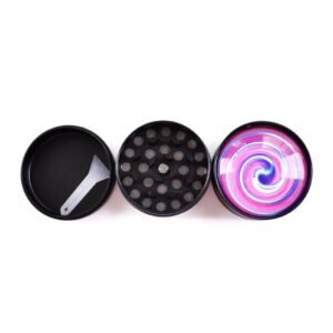 Colored Pattern Aluminum Grinder