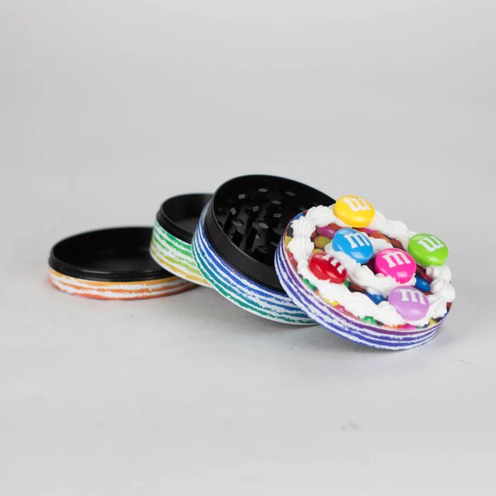 Cake Themed Solid Metal Grinder - Greenhut