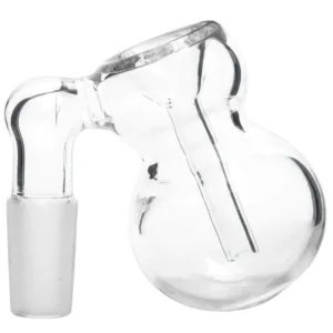 Glass Drop Cone with Bubble Ash Catcher 14mm