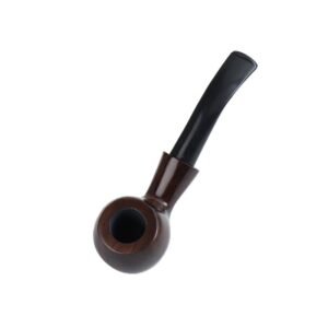 Bowl Head Classic Wooden Smoking Pipe - Greenhut