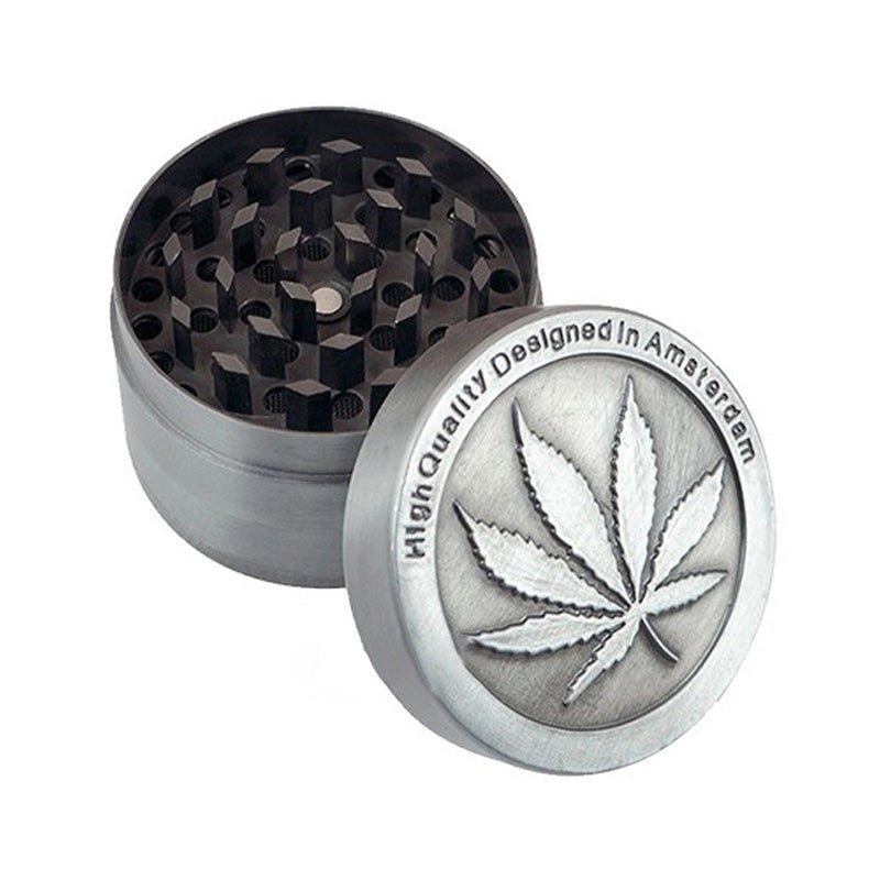 Leaf Shape Alloy Herb weed Grinder