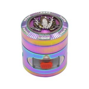 Diamond Frog Colored Metal Aluminium weed Grinder