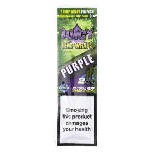 Juicy Hemp Wrap Purple 2pk - Greenhut