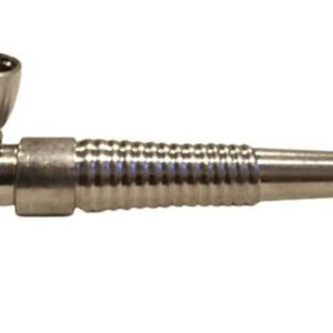 Metal Spiral Smoking Pipe 13cm