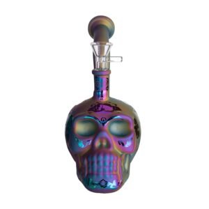 Multicolor Designer Skull Shape Waterpipe 19cm
