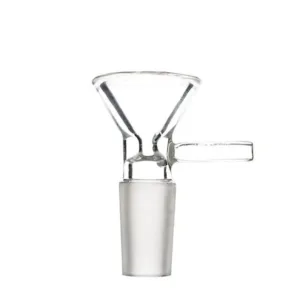 Clear Glass Drop Cone with Handle 18mm - Greenhut