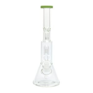 Solid Glass Double Percolator Waterpipe 25cm - Greenhut