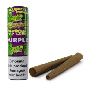 Cyclones Hemp Cones Purple