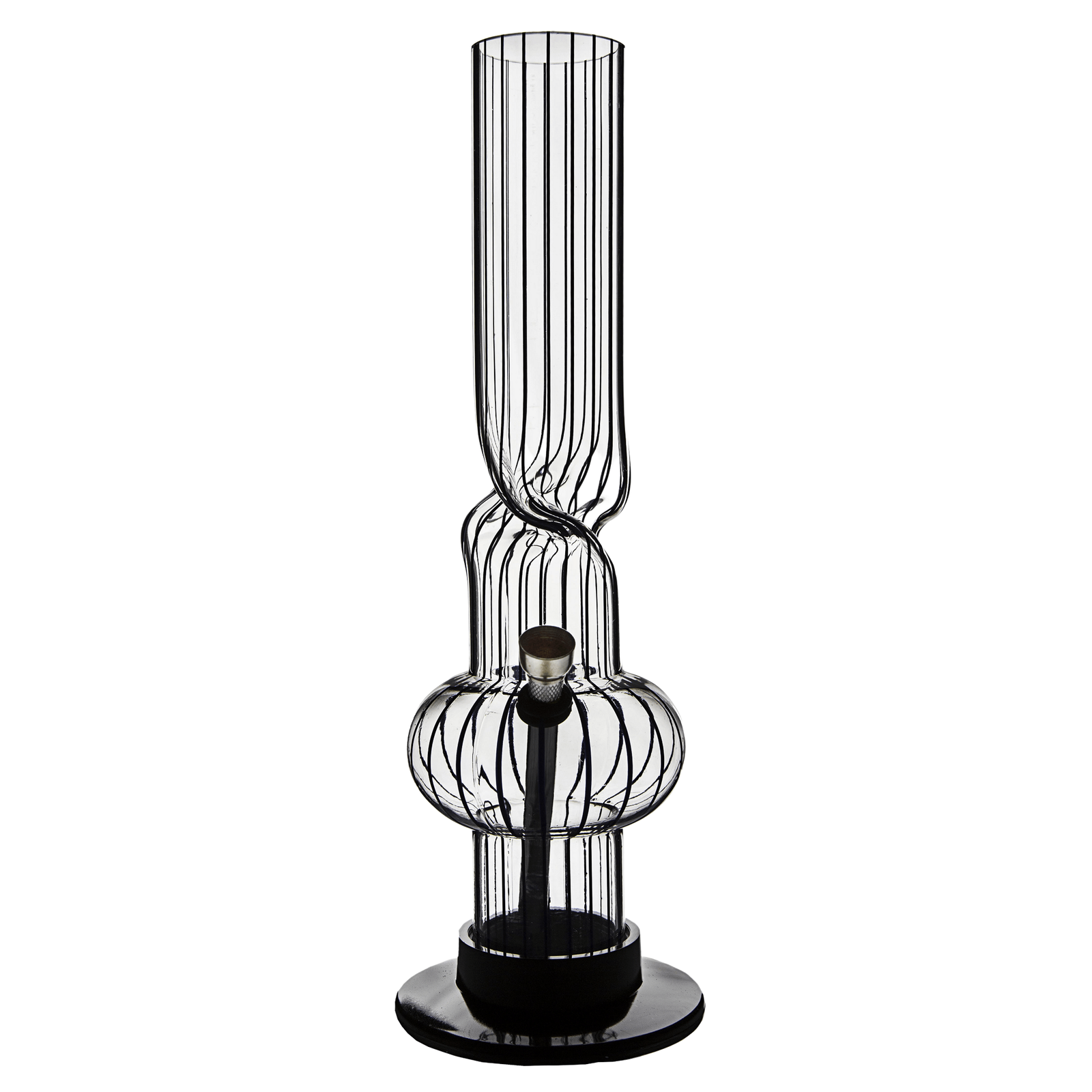 Twister with ice catcher Acrylic bong 32cm