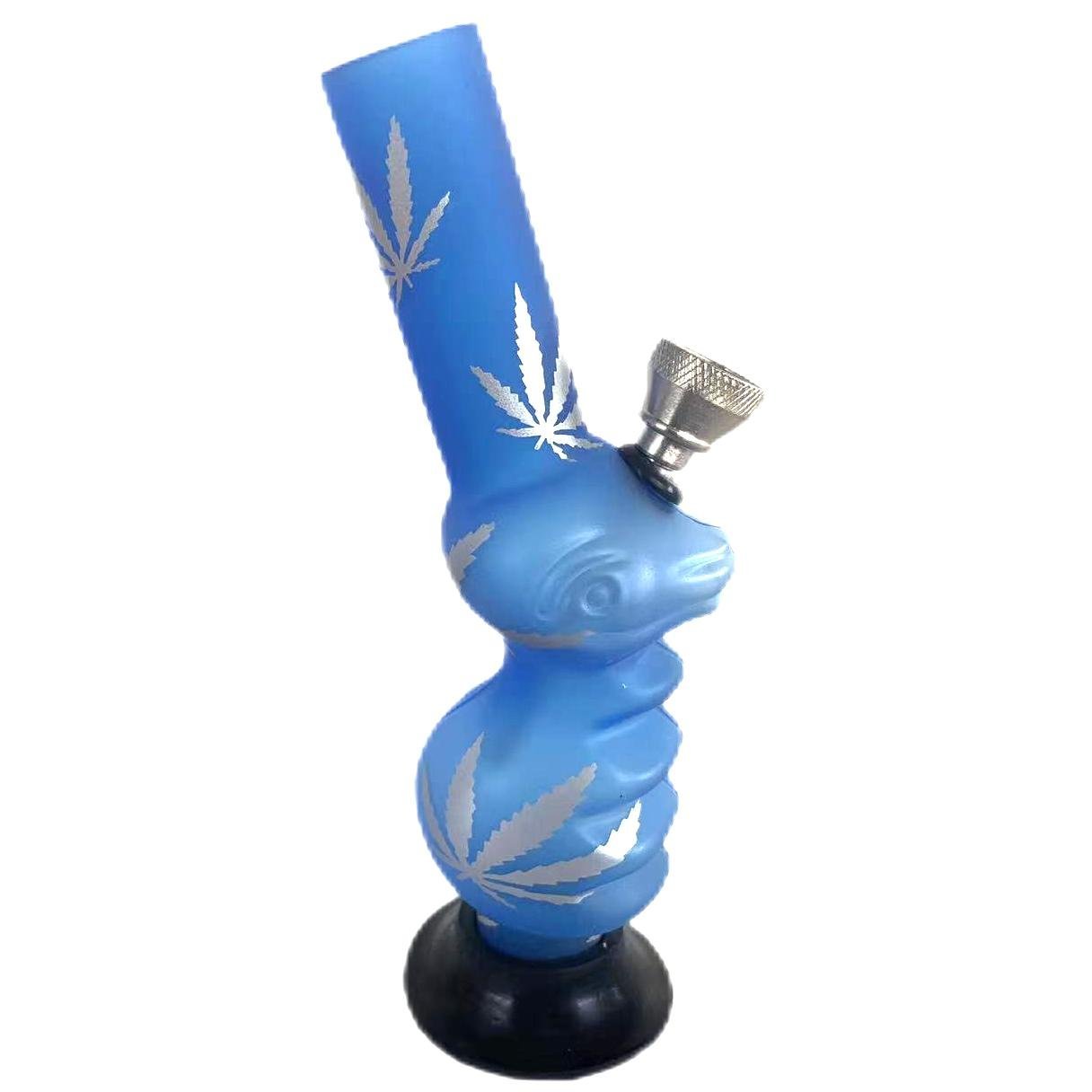 Acrylic Small Duck Shape Pattern Waterpipe 16cm - Greenhut