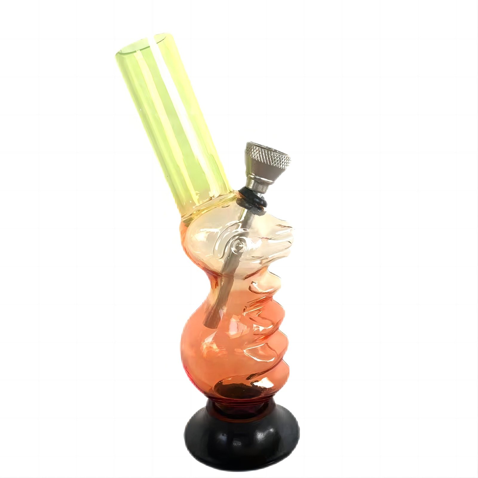 Acrylic Small Duck Shape Pattern Waterpipe 16cm - Greenhut