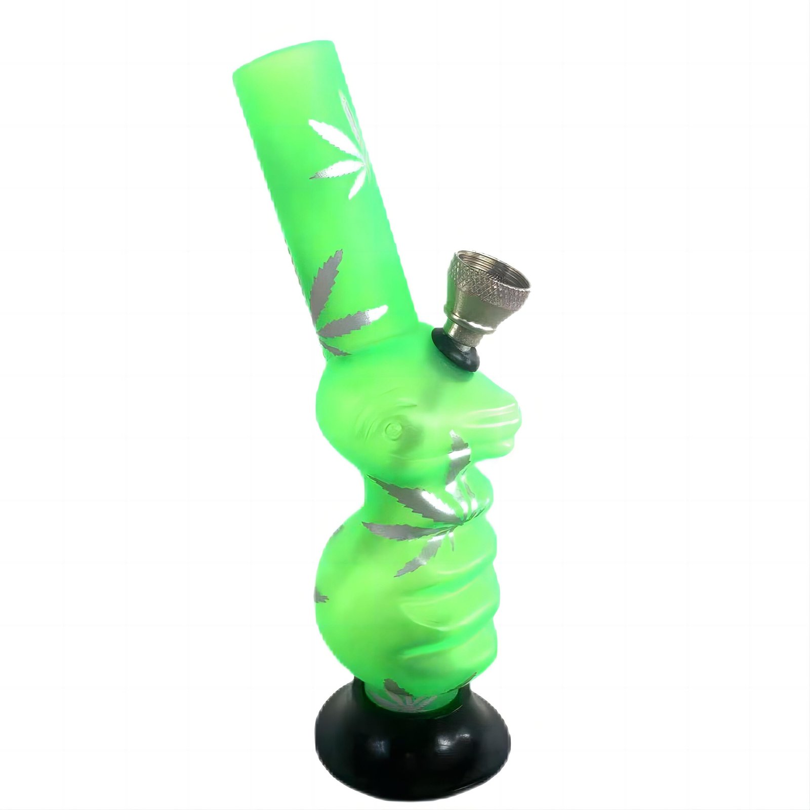 Acrylic Small Duck Shape Pattern Waterpipe 16cm - Greenhut