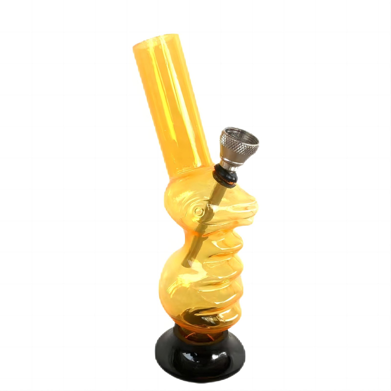 Acrylic Small Duck Shape Pattern Waterpipe 16cm - Greenhut