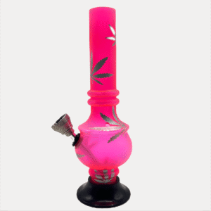 Acrylic Small Magic Jar Pattern Waterpipe 16cm - Greenhut