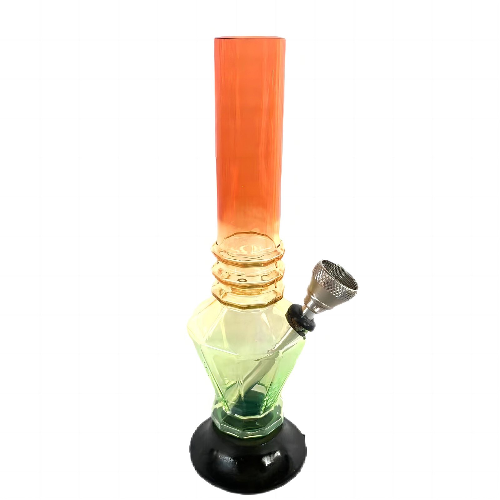 Acrylic Small Diamond Shape Pattern Waterpipe 16cm - Greenhut