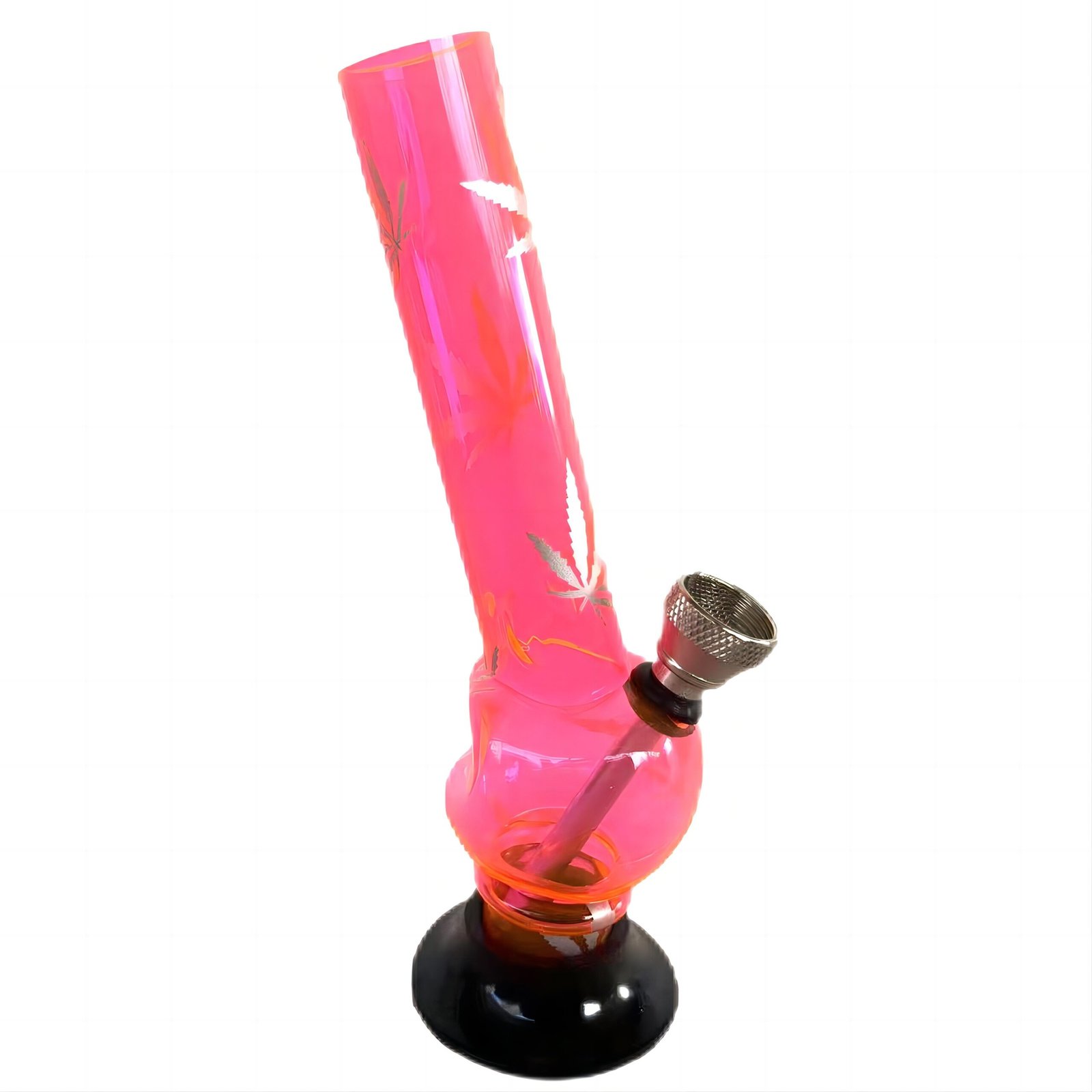 Acrylic Small Dent Pattern Waterpipe 16cm - Image 2