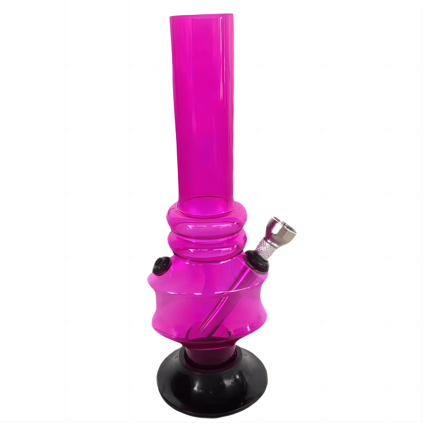 Acrylic Medium Arc Shape Pattern Waterpipe 20cm - Greenhut