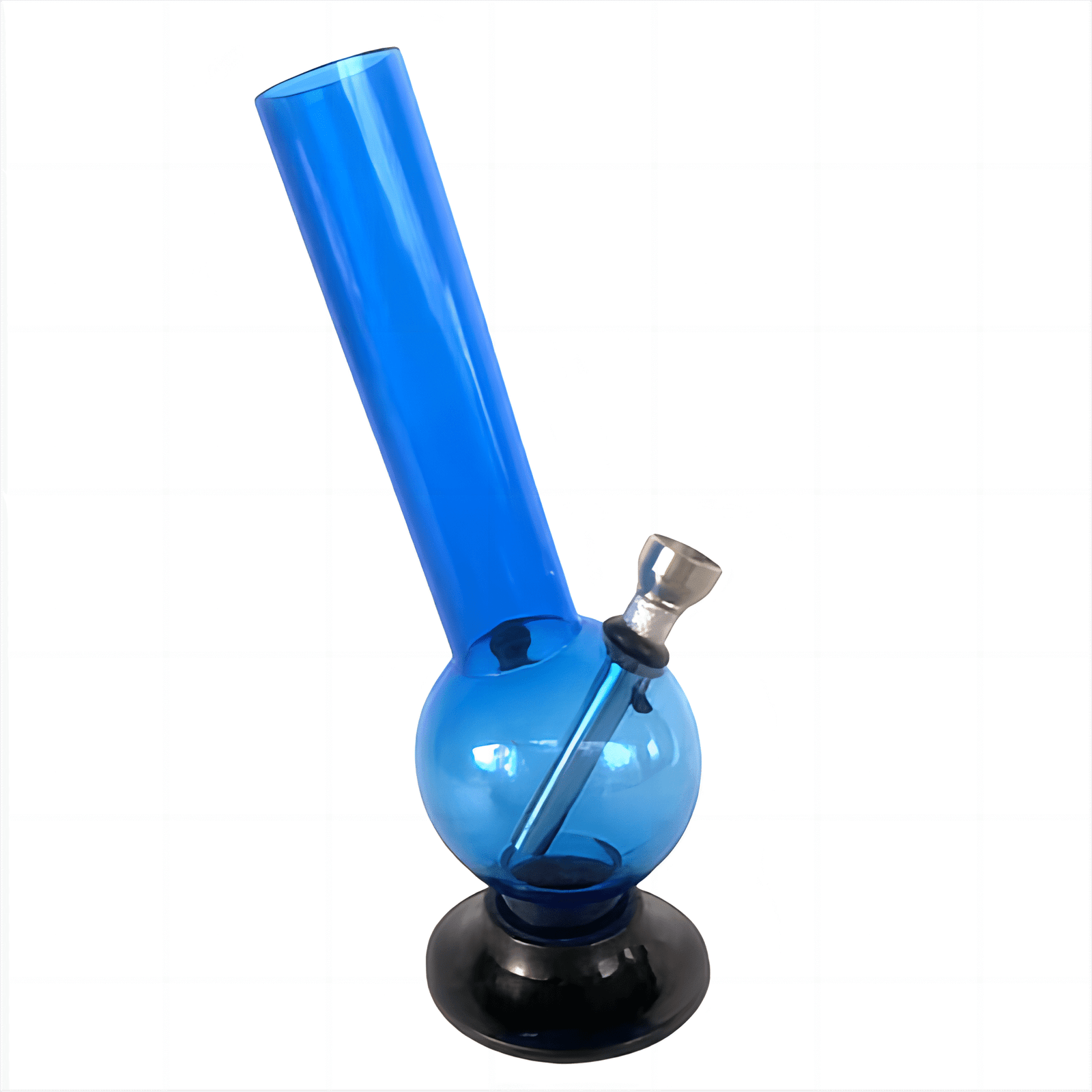 Acrylic Medium Round Shape Pattern Waterpipe 20cm - Greenhut
