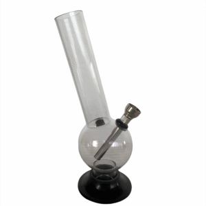 Acrylic Medium Round Shape Pattern Waterpipe 20cm - Greenhut