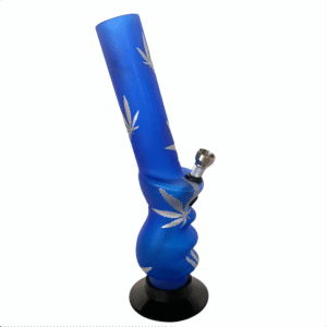 Acrylic Finger Groove Shape Pattern Waterpipe 26cm - Greenhut