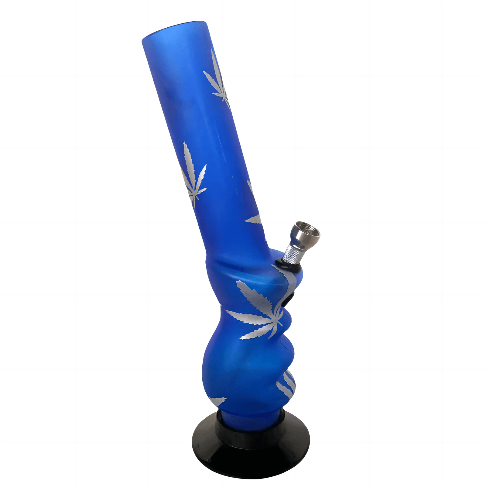 Acrylic Finger Groove Shape Pattern Waterpipe 26cm - Greenhut