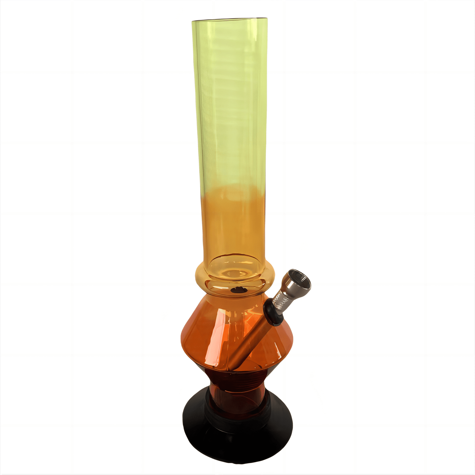 Acrylic Flying Saucer Pattern Waterpipe 26cm - Greenhut