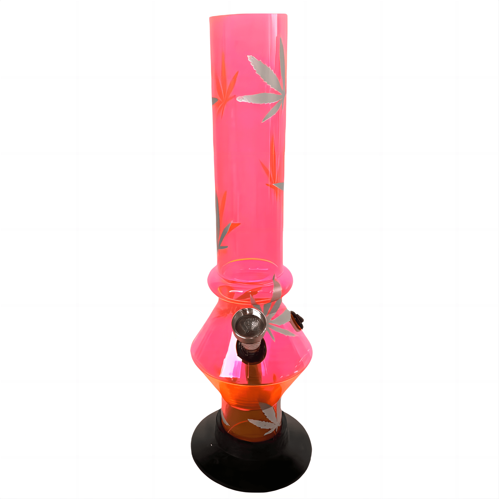 Acrylic Flying Saucer Pattern Waterpipe 26cm - Greenhut