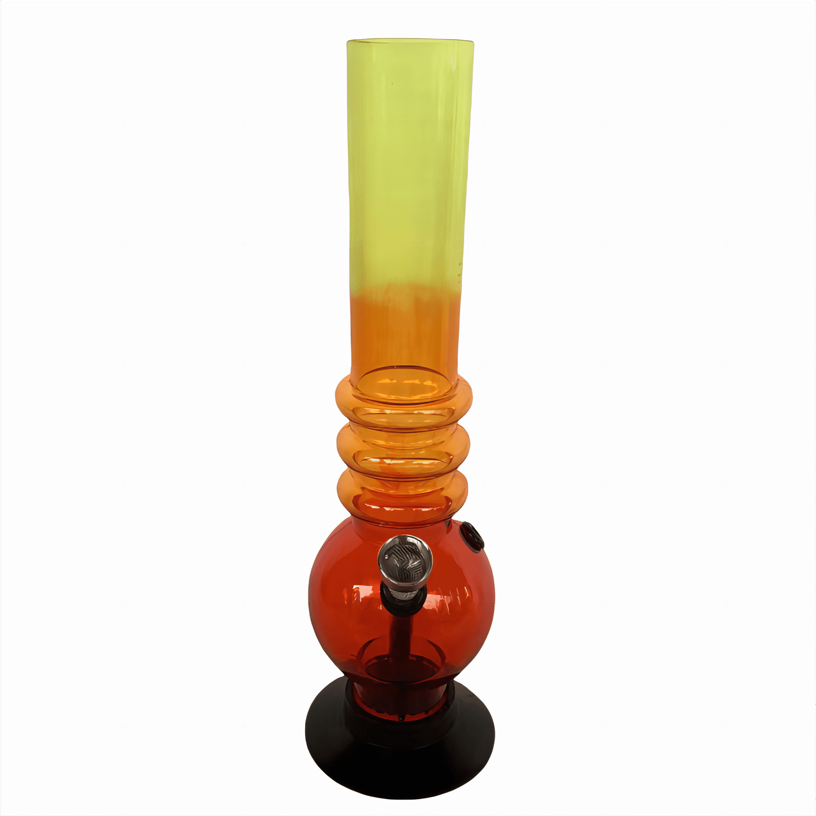 Acrylic Round base with Spring Waterpipe 26cm - Greenhut