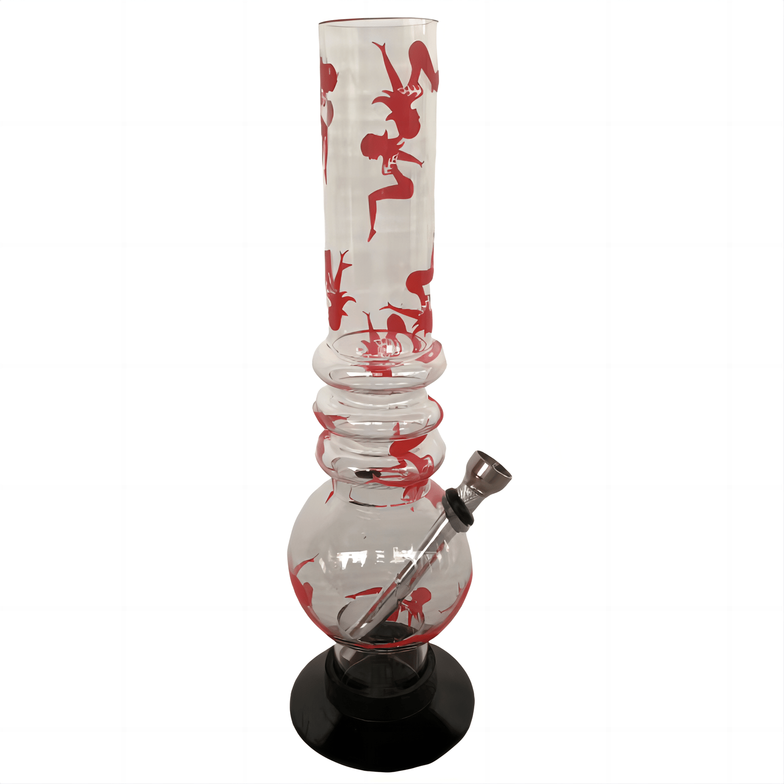 Acrylic Round base with Spring Waterpipe 26cm - Greenhut