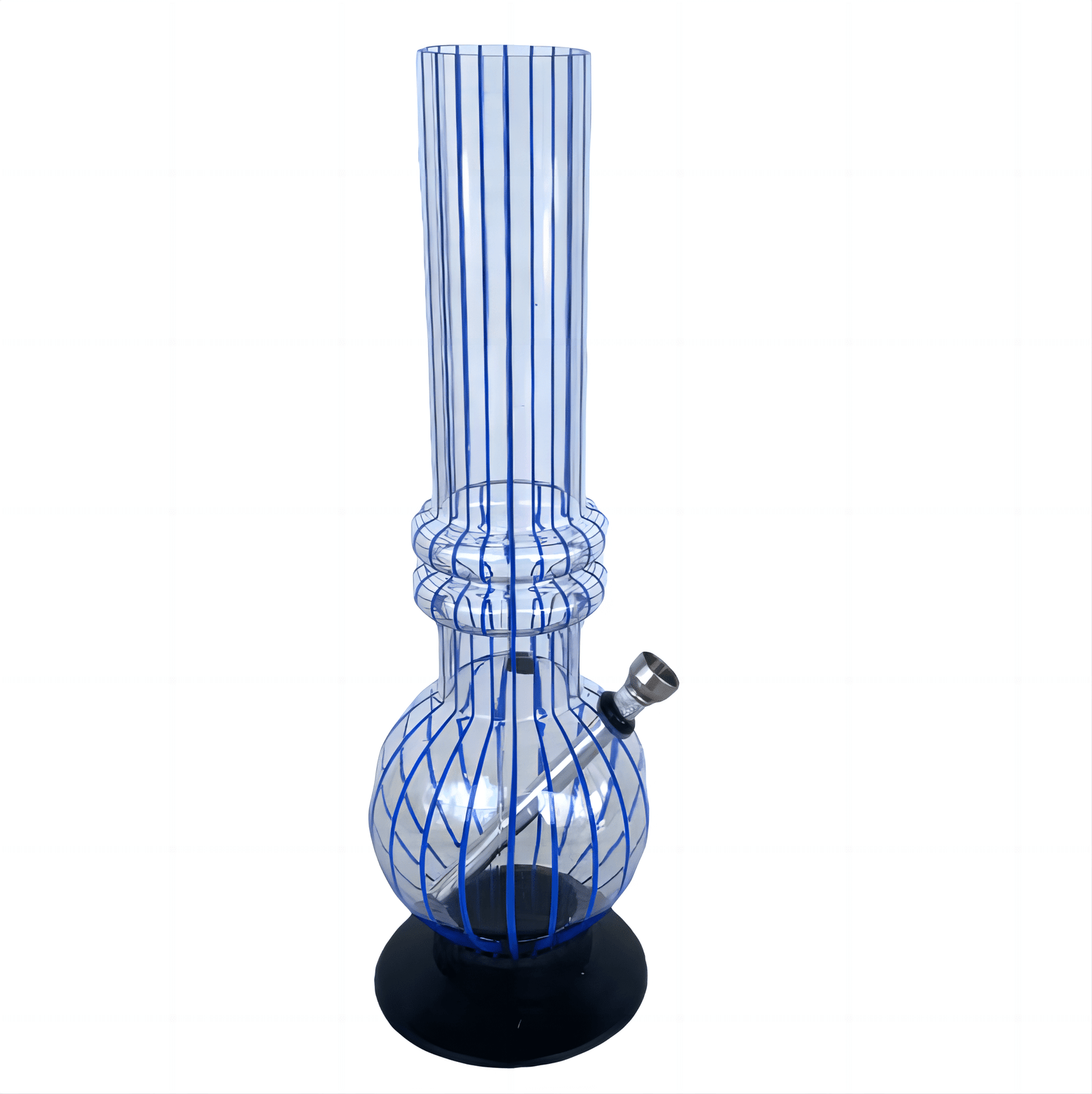 Colored Acrylic Round base Waterpipe 32cm - Greenhut