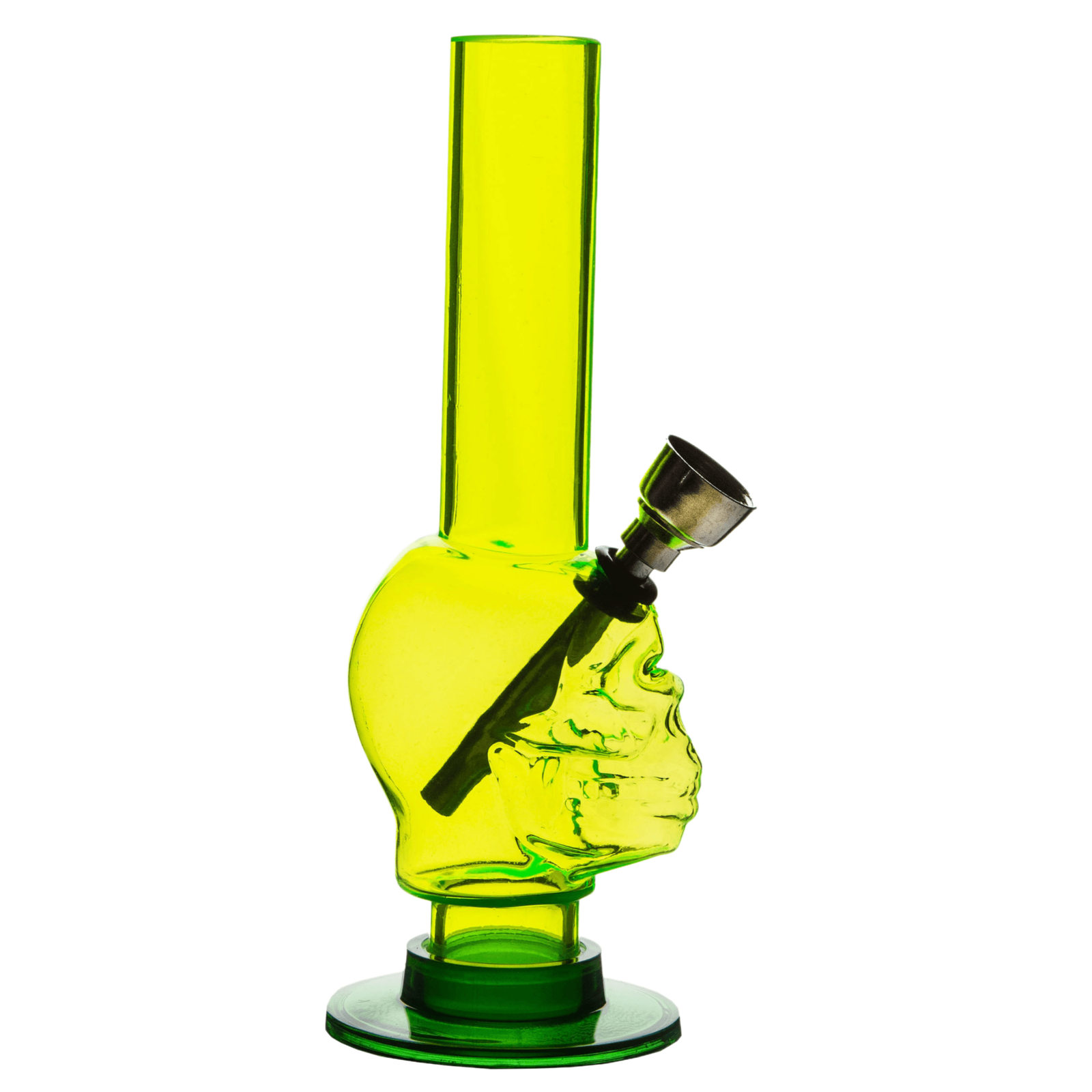 Mini Skull Acrylic bong 15cm