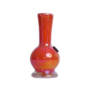 Solid Colored Pot Shape Glass Waterpipe 15cm