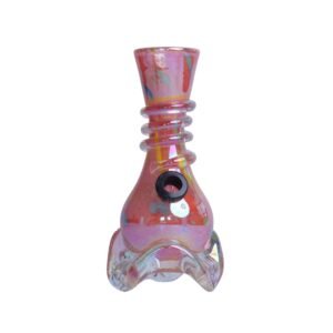 Solid Colored 4 Legs Base Glass Waterpipe 15cm