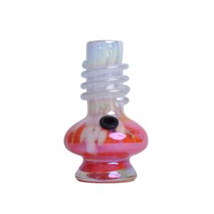 Solid Grip Mushroom Shape Glass Waterpipe 15cm