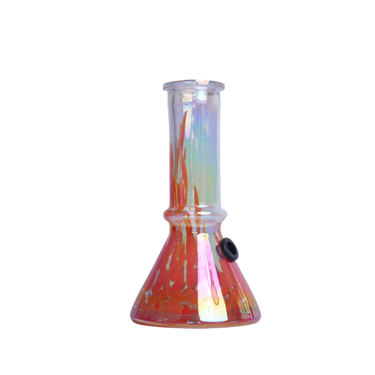 Solid Colored Glass Beaker Shape Waterpipe 20cm - Image 2