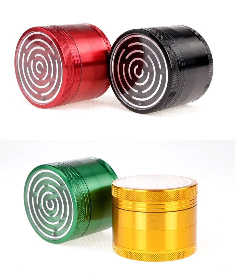 herb grinder Maze Game Aluminium Grinder