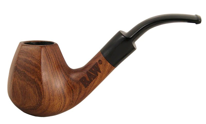 Raw Natural Premium Wooden Smoking Pipe - Greenhut