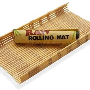 Raw bamboo Rolling Mat