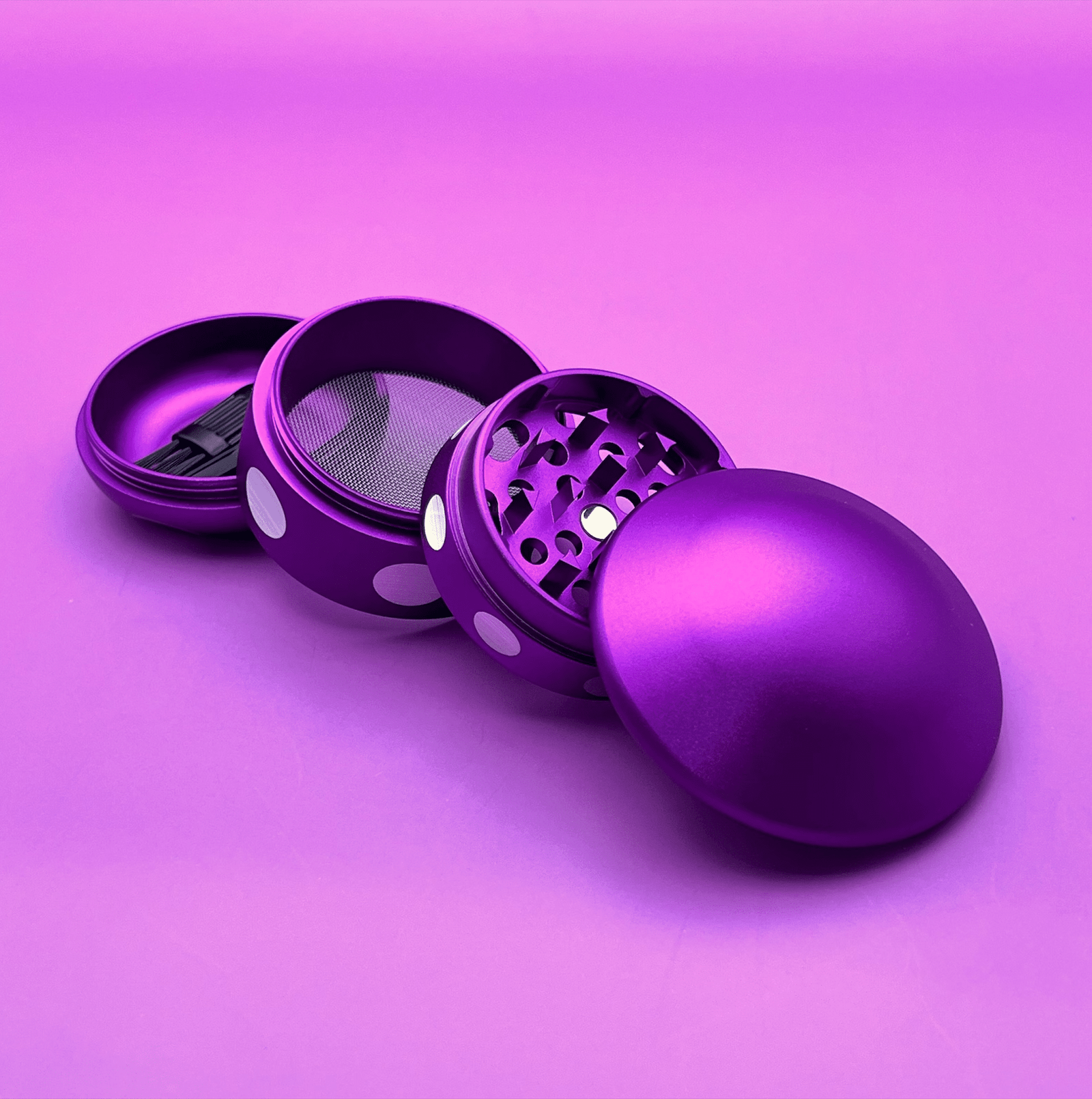 3D Colored Mushroom Solid Grinder - Greenhut