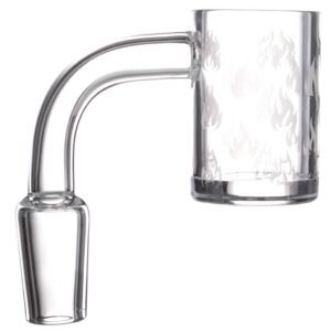 Clear Glass Wide Quartz Banger 14mm - Greenhut