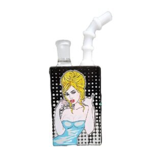 Colored Glass 420 Juicebox Waterpipe - Greenhut