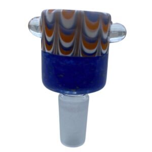 Solid Colored Waves Glass Bowl 14mm - Greenhut