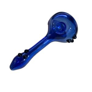 Big Head Colored Glass Smoking Pipe - Greenhut