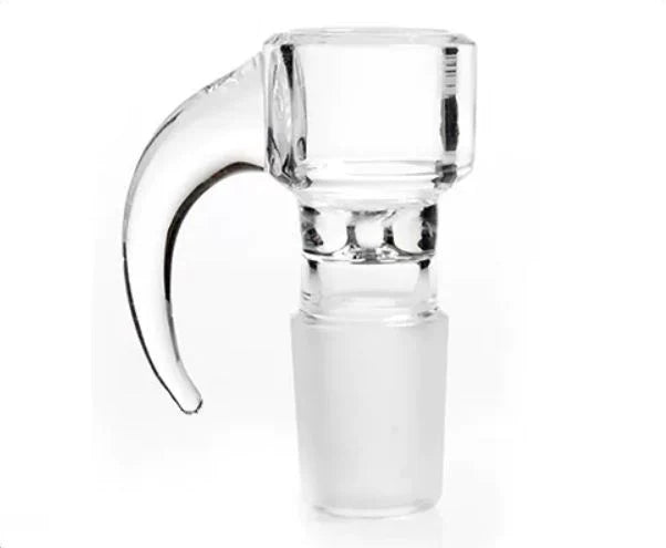 Clear Glass Arm Handle Bowl with Handle 14mm - Greenhut