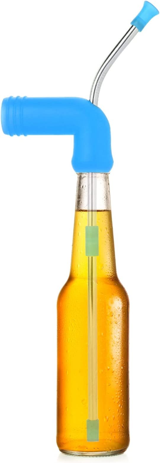 Beer Snorkel + Gravity Waterpipe Hybrid