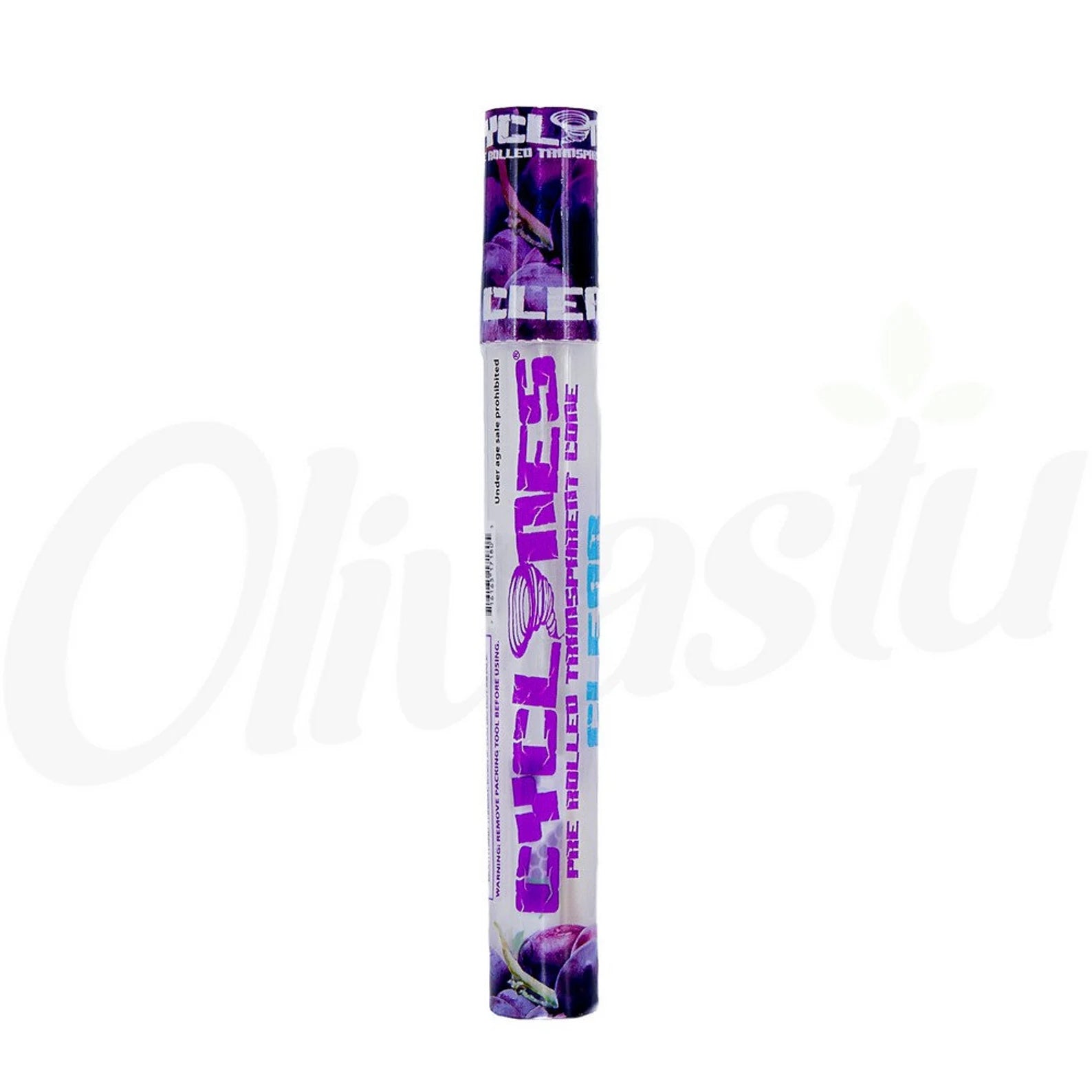 Cyclones Clear Grape Flavor Cone - Image 2