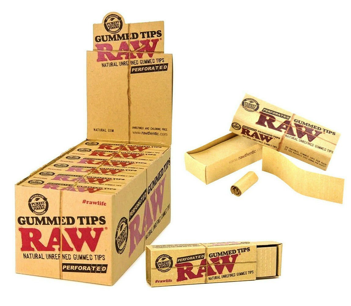 RAW Perforated Gummed Filter Tips - Image 2