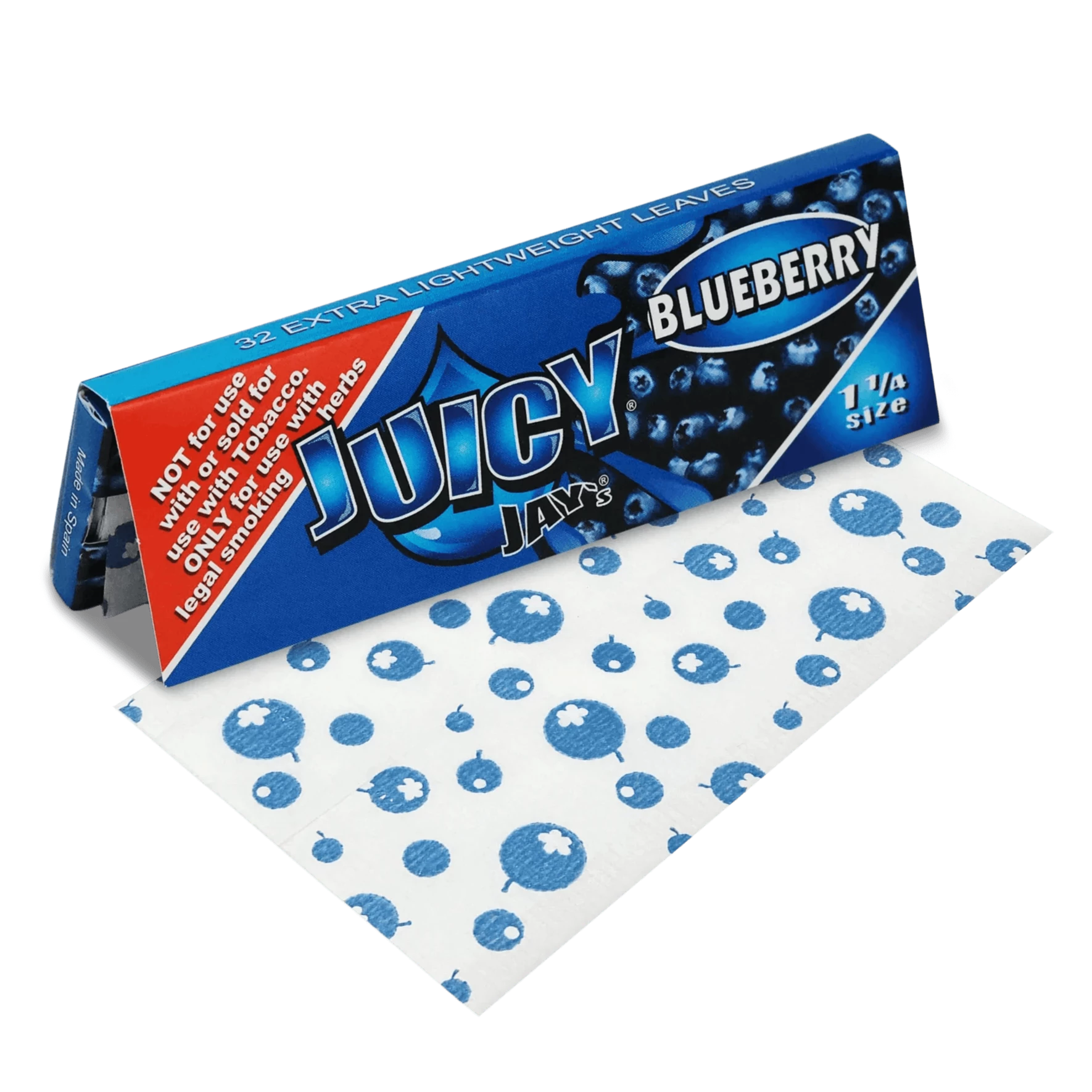 Juicy Jay's Blueberry Flavoured Paper 1/4 - Image 2