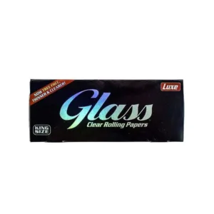 Luxe Clear Transparent Rolling Paper King Size - Greenhut